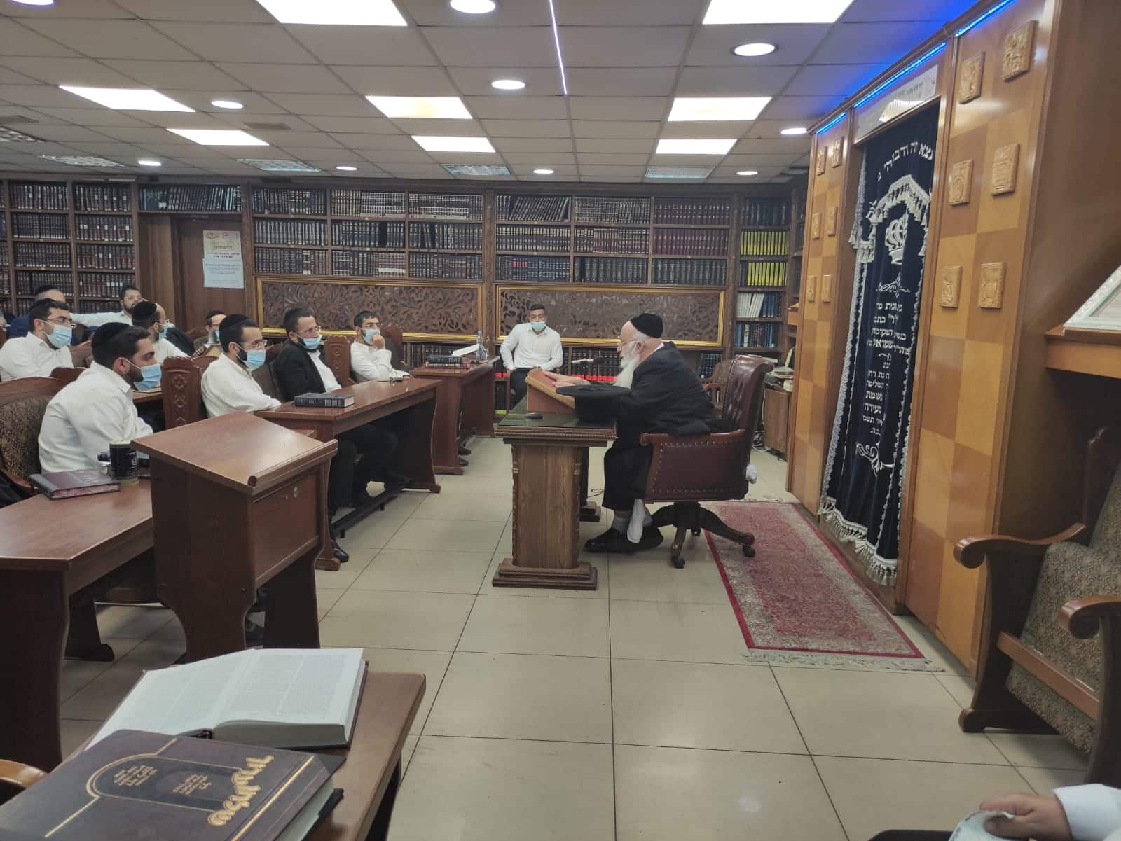 חוזרים אט אט לשגרה בישיבת המייש"ר