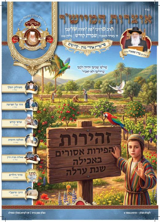 אחרי מות - קדושים תשפ"ו