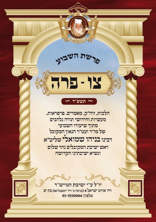 צו תשפ"ד